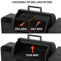 22" XL Griddle Pellet Grill Combo
